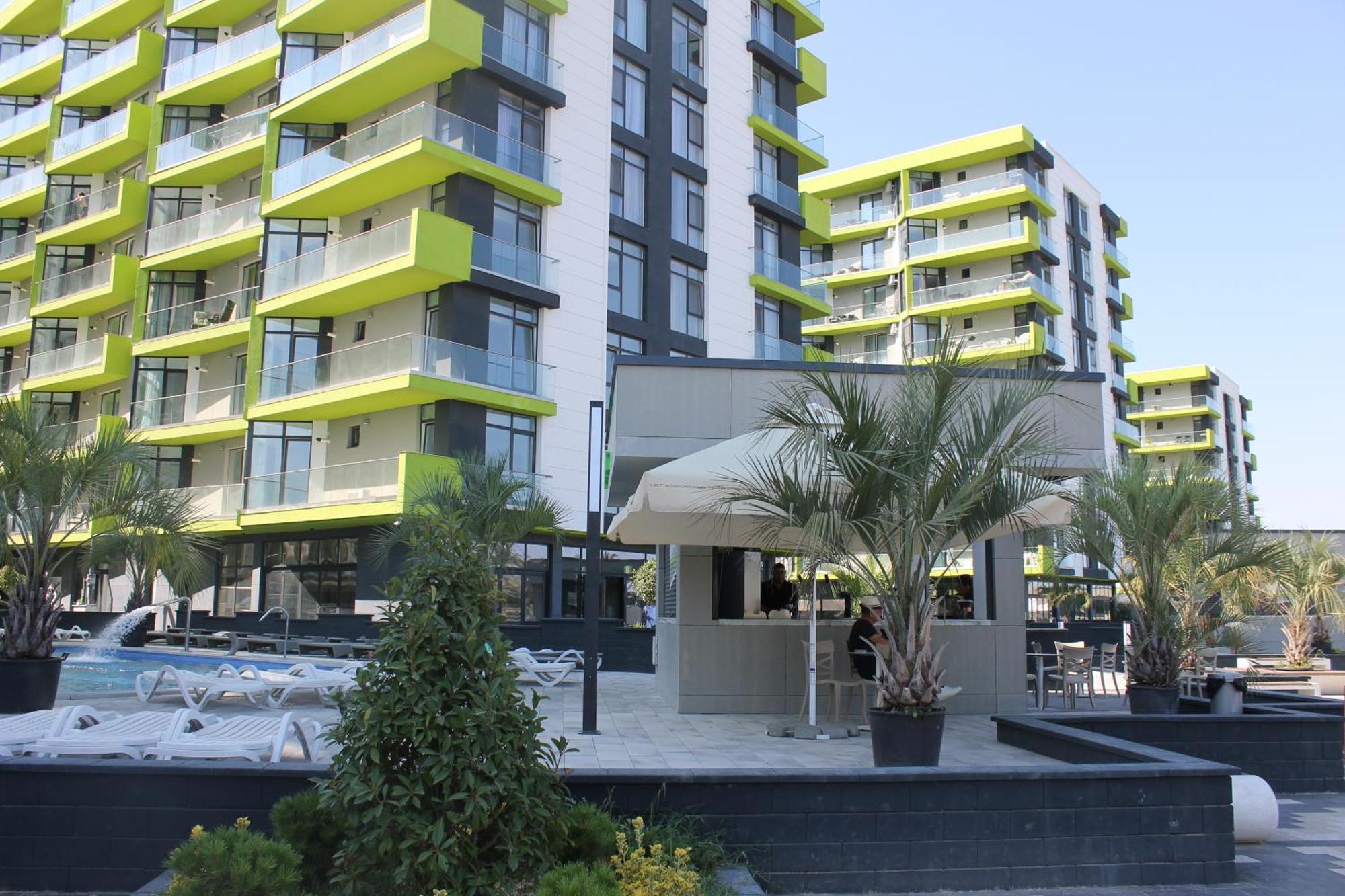 On Beach-Mamaia Residence Năvodari Buitenkant foto